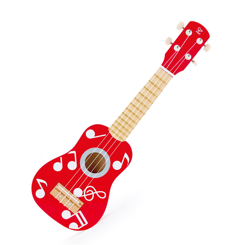 Hape Kid’s Wooden Toy Ukulele 21 Inch Musical Instrument na may